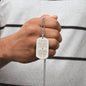 To My Son Dog Tag Necklace from Mom Enjoy The Ride