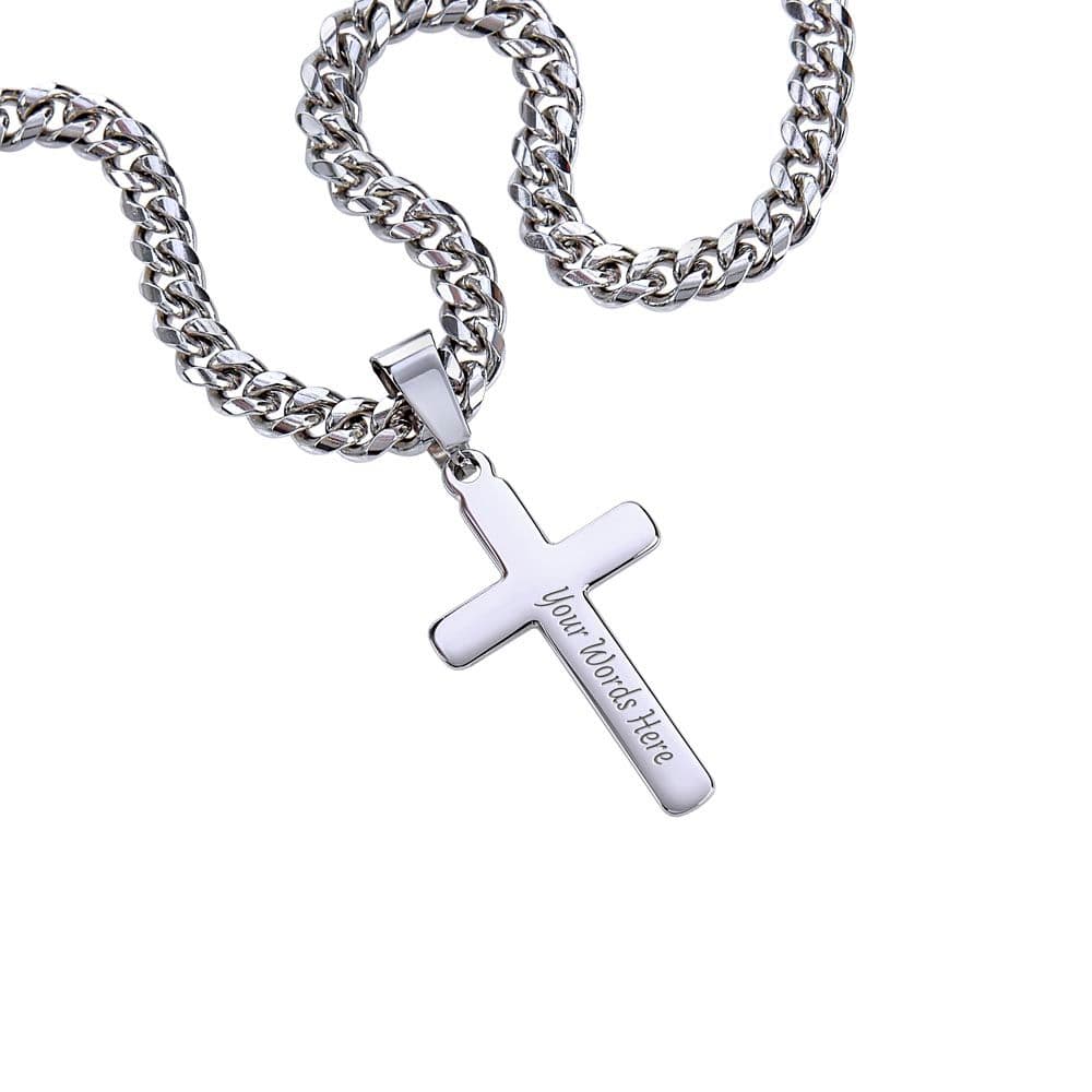 To My Amazing Son | Happy Father's Day Cross Necklace