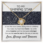 To My Shining Star White Background Love, Always and Forever