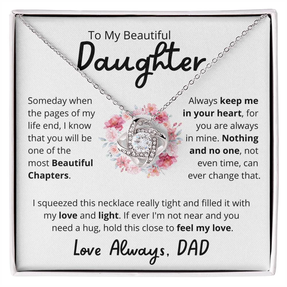 To My Beautiful Daughter - Necklace From Dad