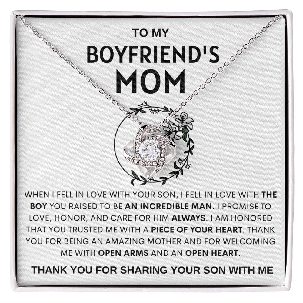 To My Boyfriend's Mom | Thank You For Sharing Your Son