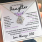 To My Daughter, Braver Stronger Smarter, Love Dad