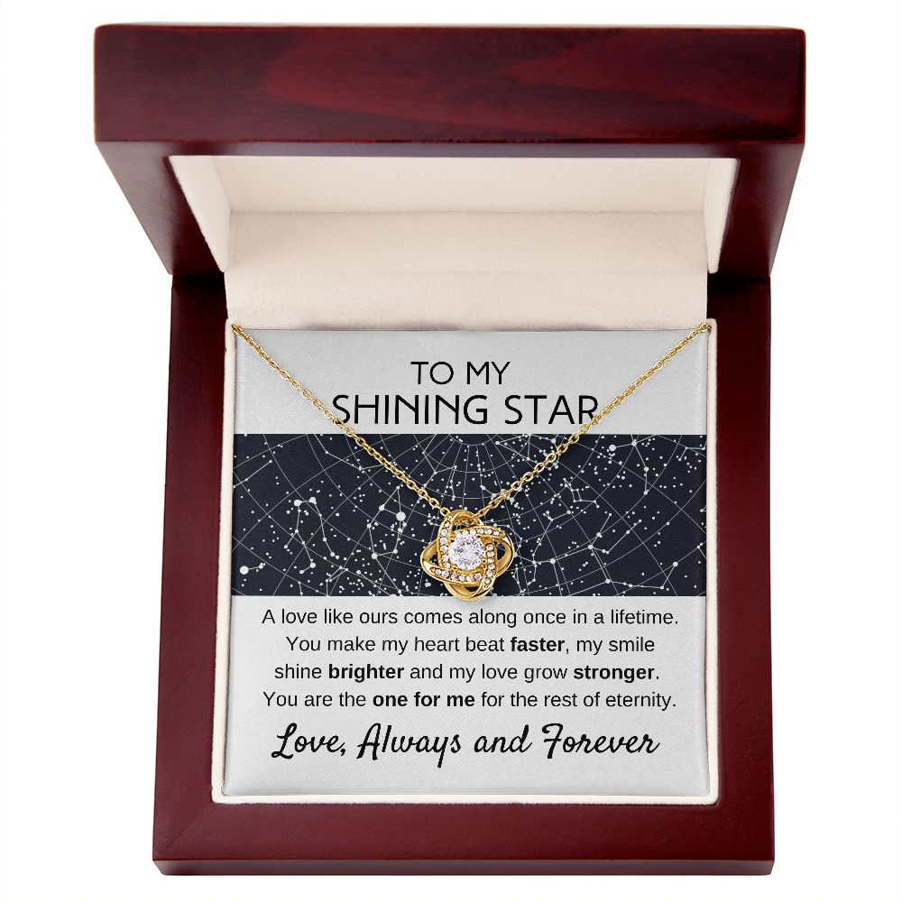 To My Shining Star White Background Love, Always and Forever