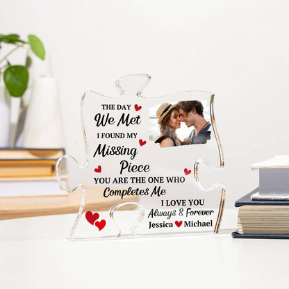 Missing Piece Acrylic for Couples