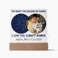 The Night You Became My Daddy Acrylic Plaque Joplin
