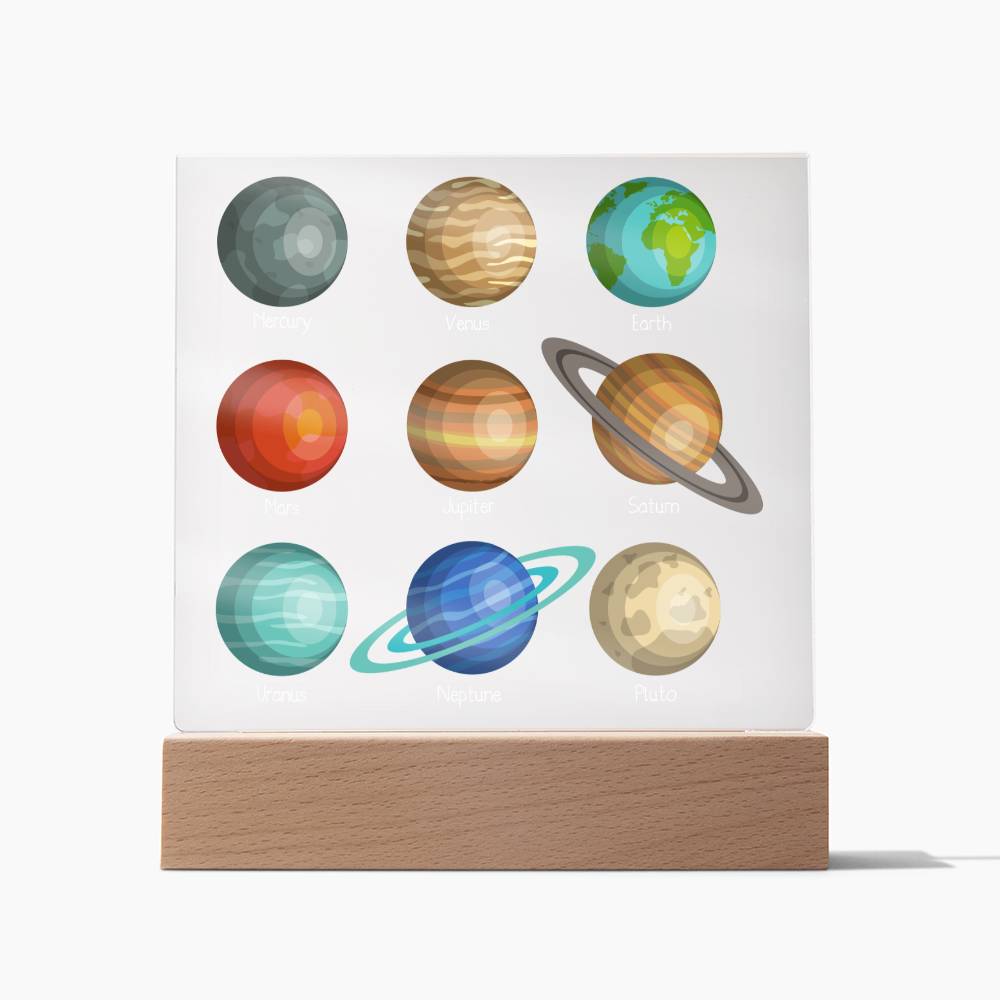 Kid Room Decor Planet Solar System Gift for Children