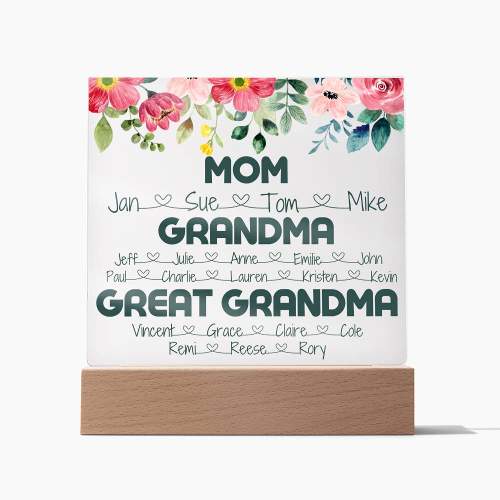 Mom Grandma Great Grandma Jan