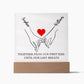 Pinky Promise Square Acrylic Plaque