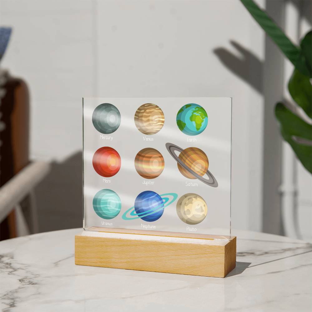 Kid Room Decor Planet Solar System Gift for Children