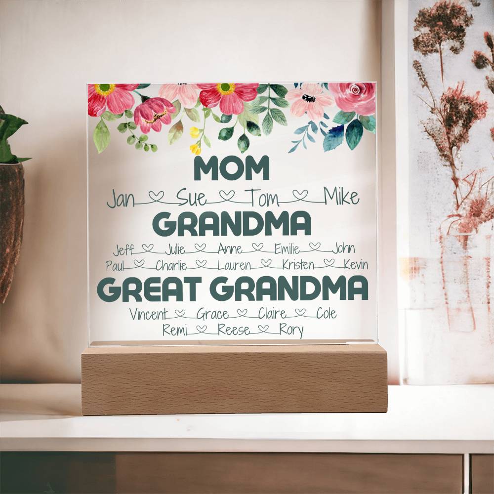 Mom Grandma Great Grandma Jan