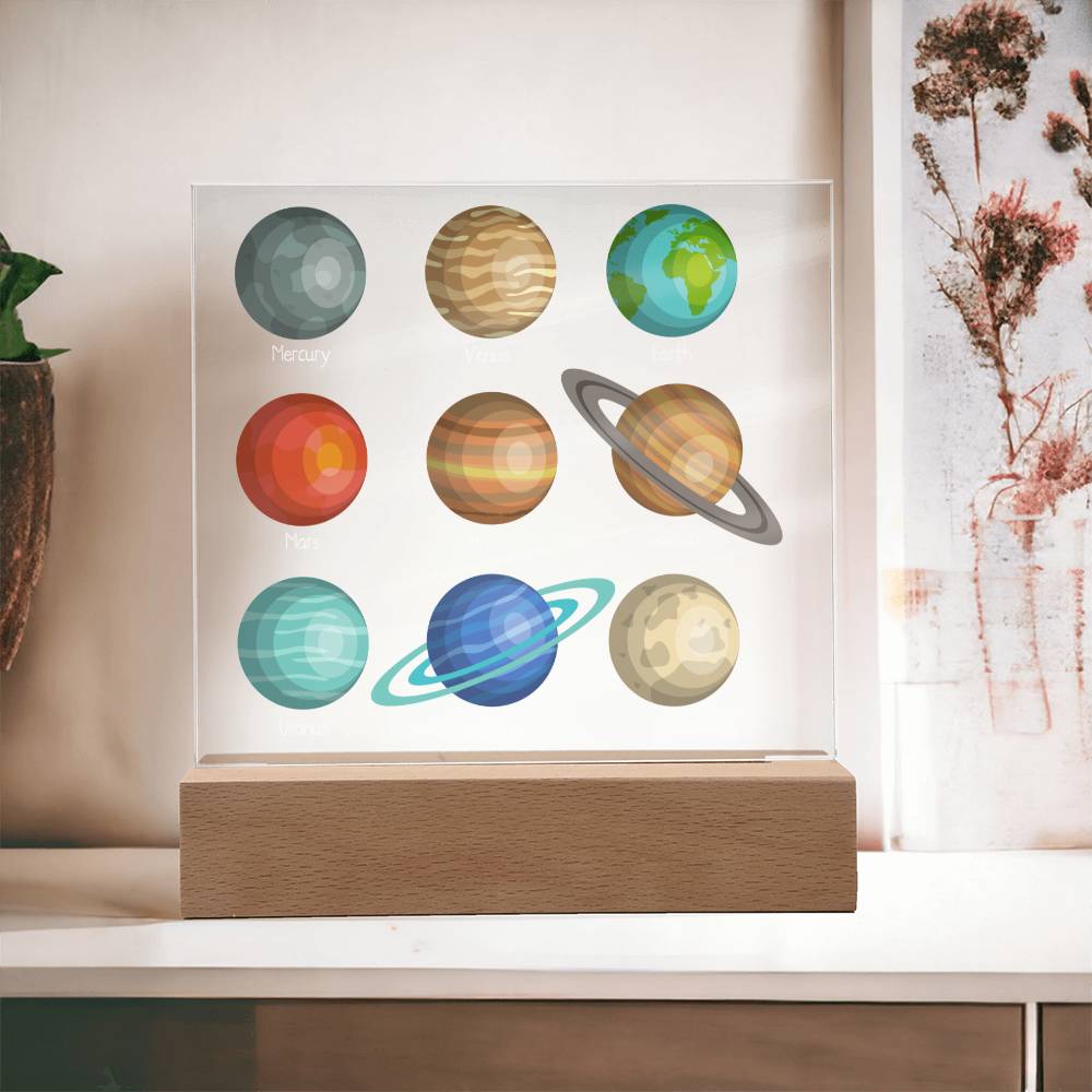 Kid Room Decor Planet Solar System Gift for Children