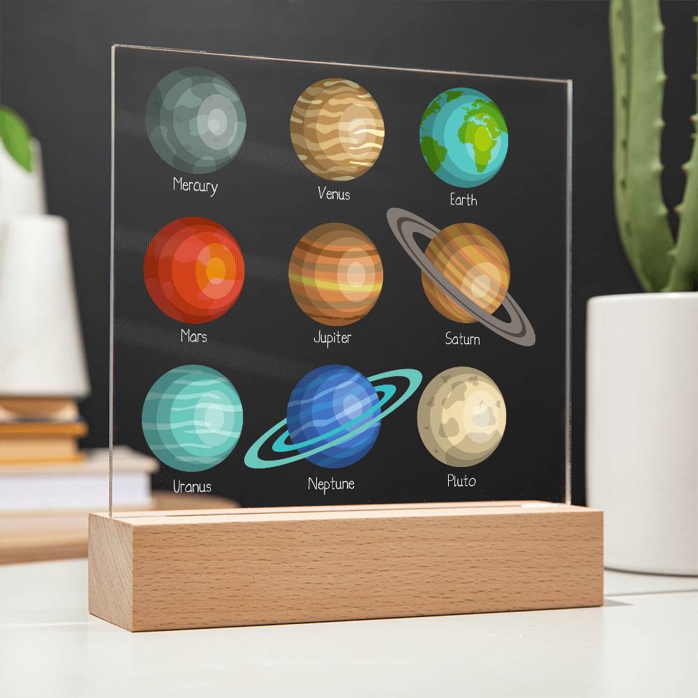Kid Room Decor Planet Solar System Gift for Children