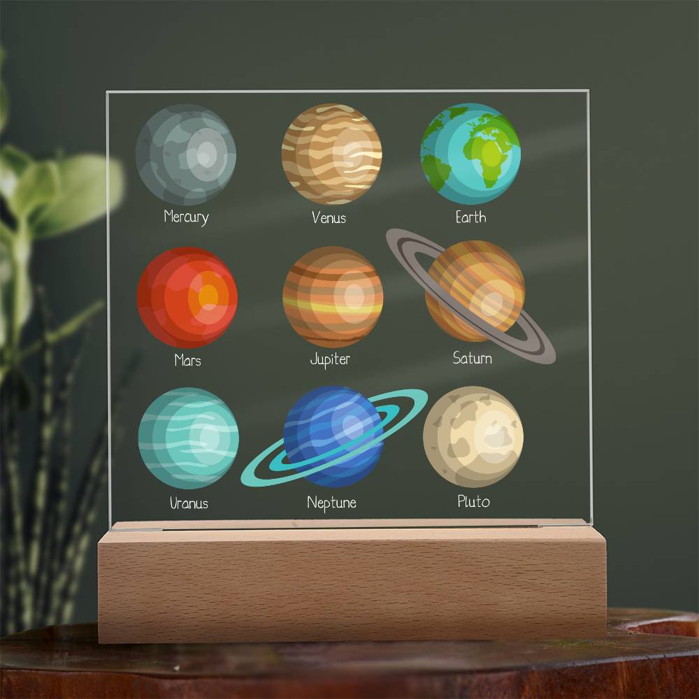 Kid Room Decor Planet Solar System Gift for Children