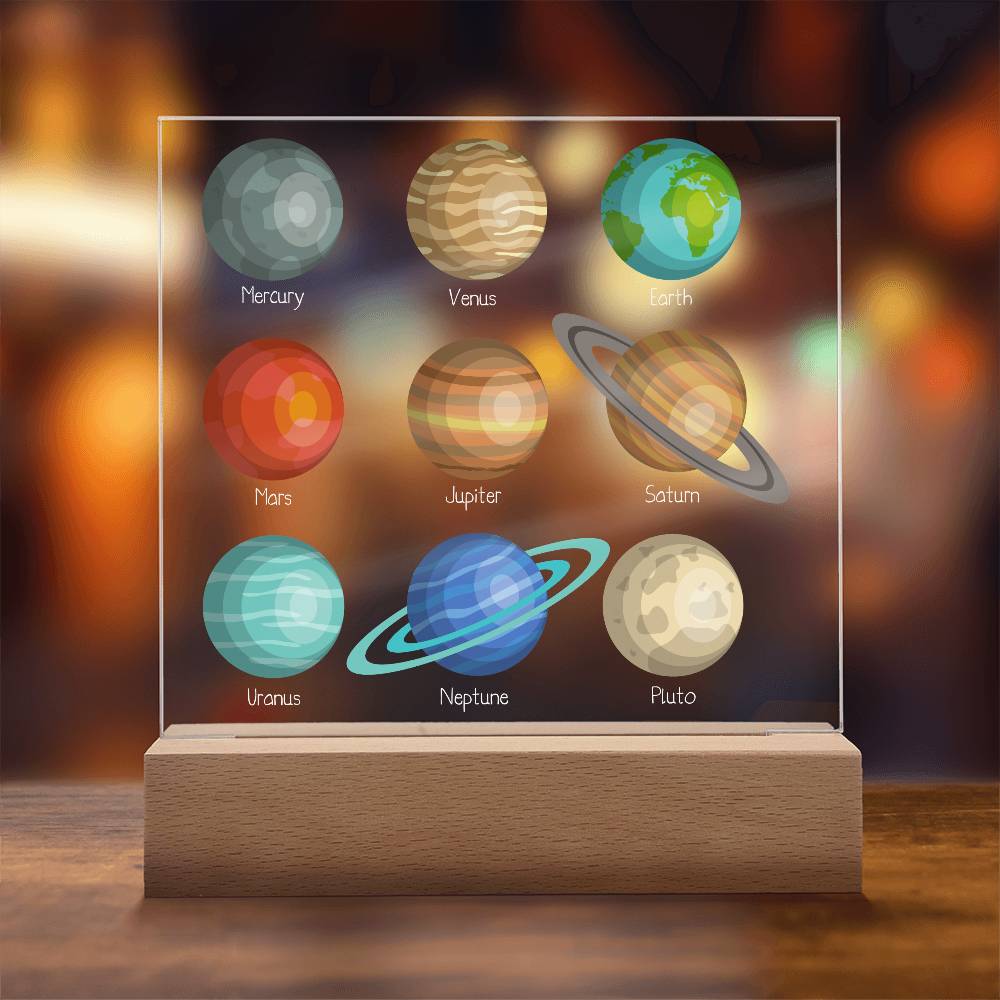 Kid Room Decor Planet Solar System Gift for Children