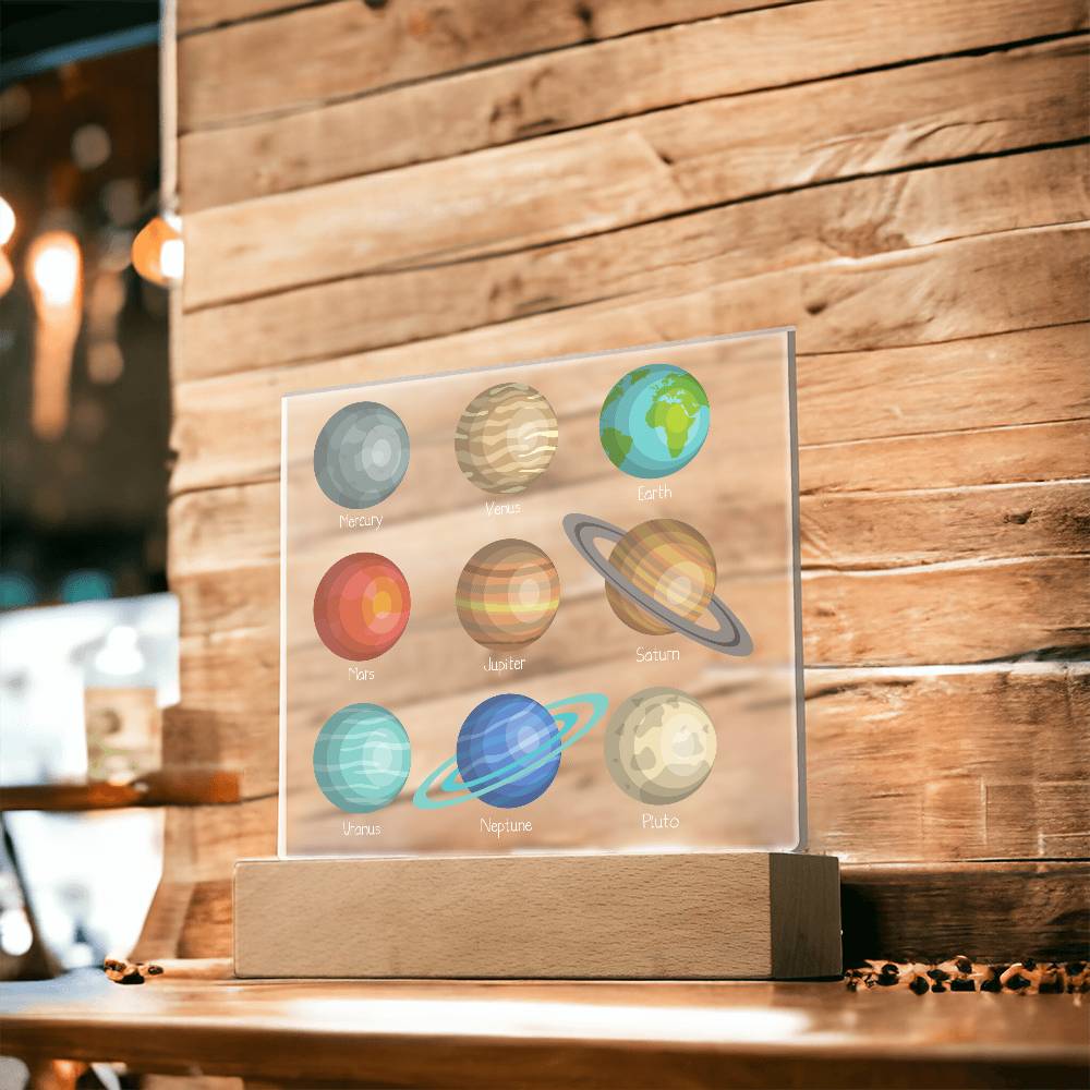 Kid Room Decor Planet Solar System Gift for Children