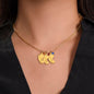To My Amazing Mom | Custom Birthstone Baby Foot Necklace