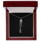 Flower Name Necklace For Her