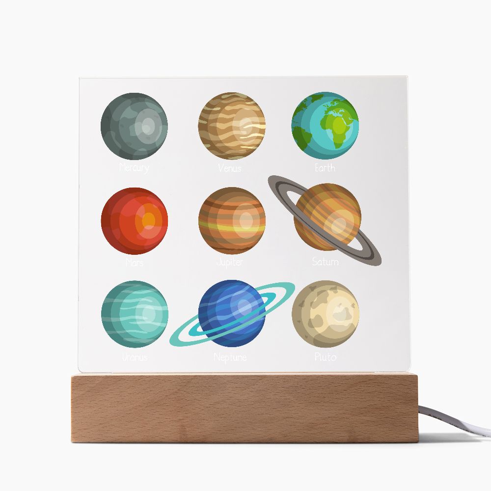 The Planets Acrylic Paque