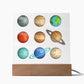 Kid Room Decor Planet Solar System Gift for Children