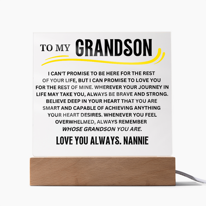 To my grandson Nannie