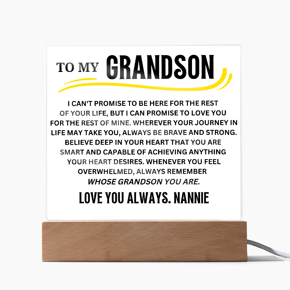 To my grandson 29032025