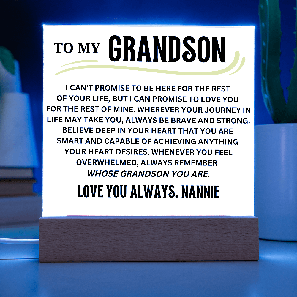 To my grandson 29032025