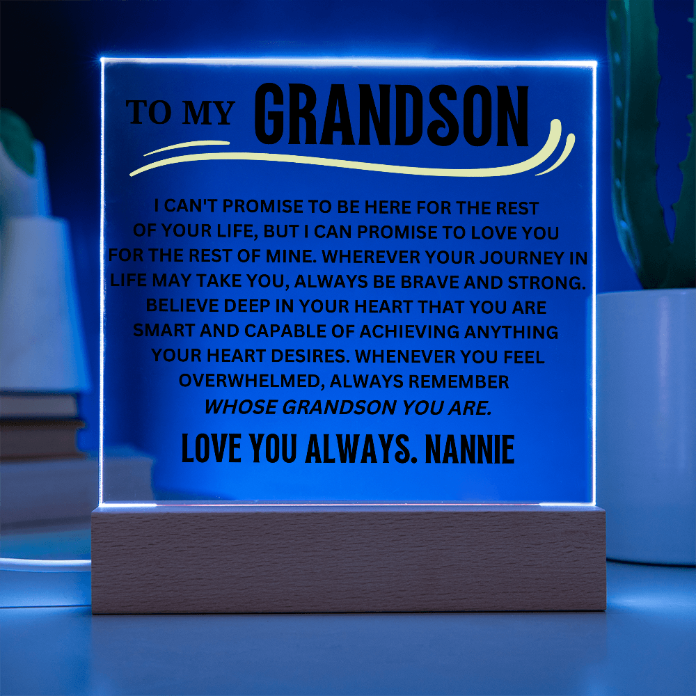 To my grandson Nannie