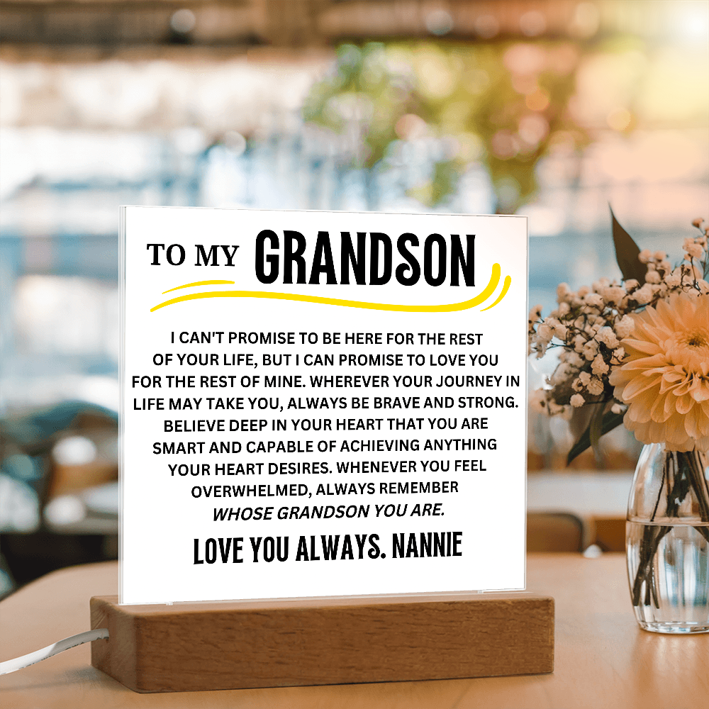 To my grandson 29032025