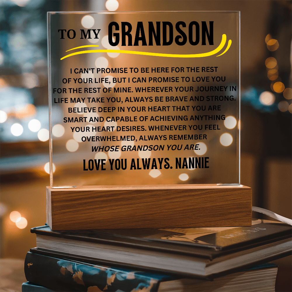 To my grandson Nannie