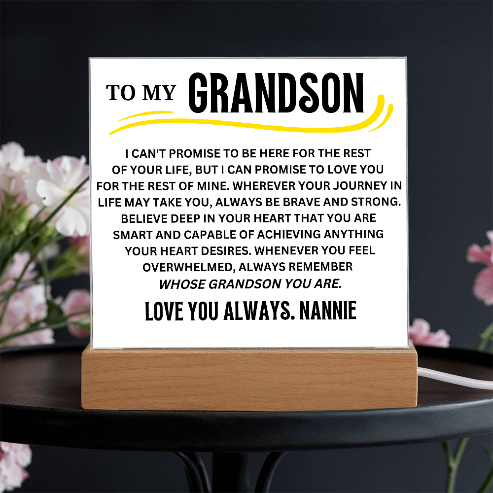 To my grandson 29032025
