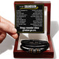 To My Grandson Bracelet