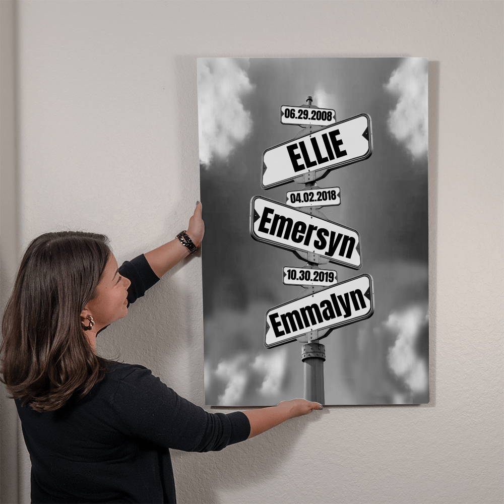 Metal art Ellie