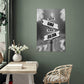 Custom Family Name Metal Art Print 2 Names