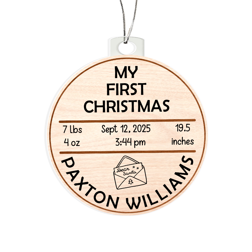 My First Christmas Bulb