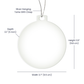 To My Grandson Custom Acrylic Circle Ornament