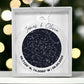 Celestial Night Sky Acrylic Ornament