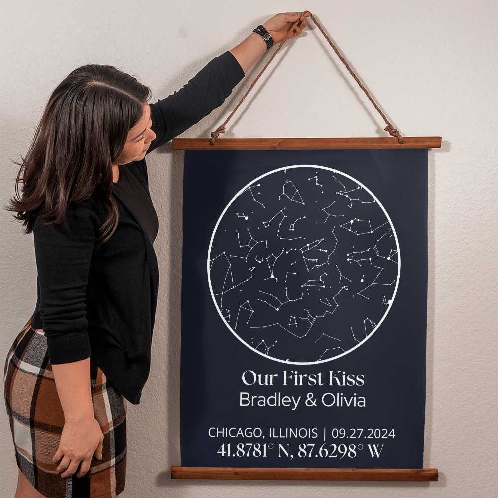 Custom Night Sky Wall Tapestry