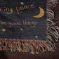 Positive Affirmation Woven Throw Blanket