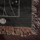 Scorpio Astrology Woven Throw Blanket