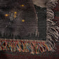 Cat and Moon Heirloom Woven Throw Blanket