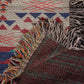 Abstract Woven Thrown Pillow