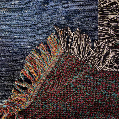 Celestial Cat Heirloom Woven Throw Blanket