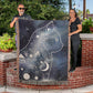 Celestial Cat Heirloom Woven Throw Blanket