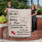 Found My Missing Piece Woven Throw Blanket for Couples Interlocking Pinky