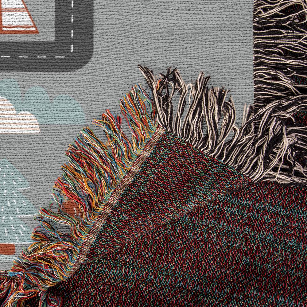 Dream Big Woven Tapestry, Bedroom Decor, Throw Blanket, Toddler Room, Woven Wall Hanging