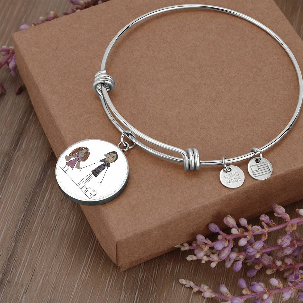 Bangle Circle Bracelet Kid Art Aurora