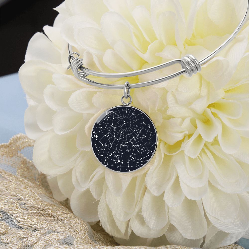Celestial Night Sky Bangle Bracelet Pittston PA