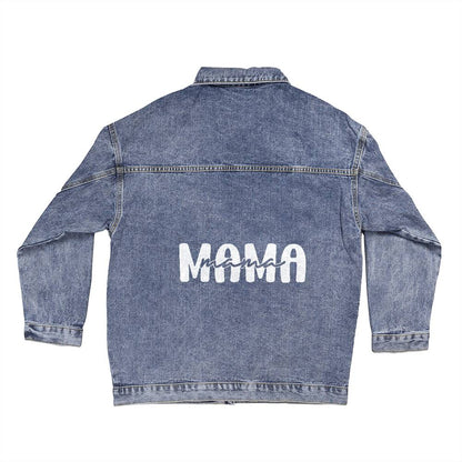 Mama Oversized Denim Jacket