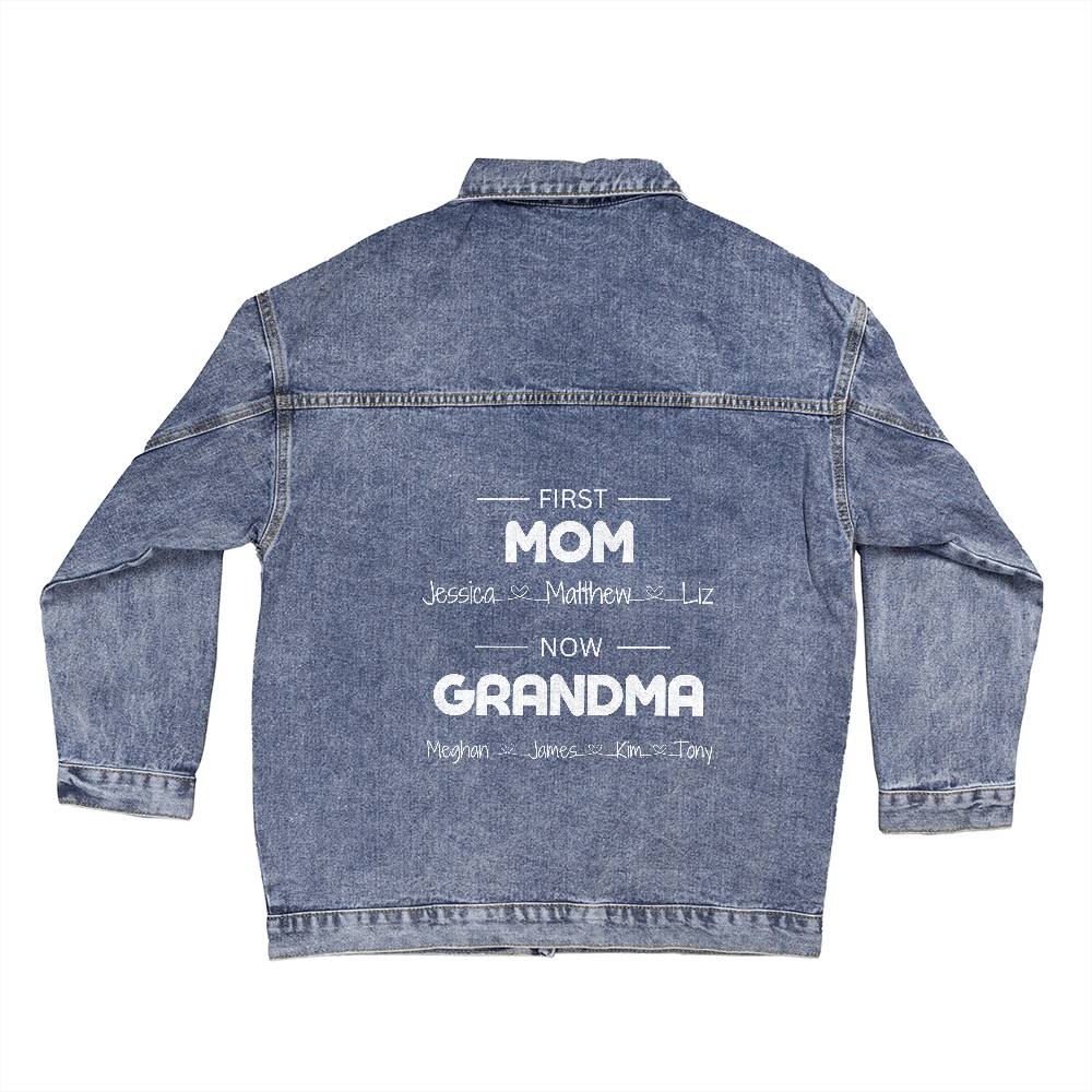 Mom Grandma Denim Jacket