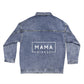 Mama Vibes Oversized Denim Jacket